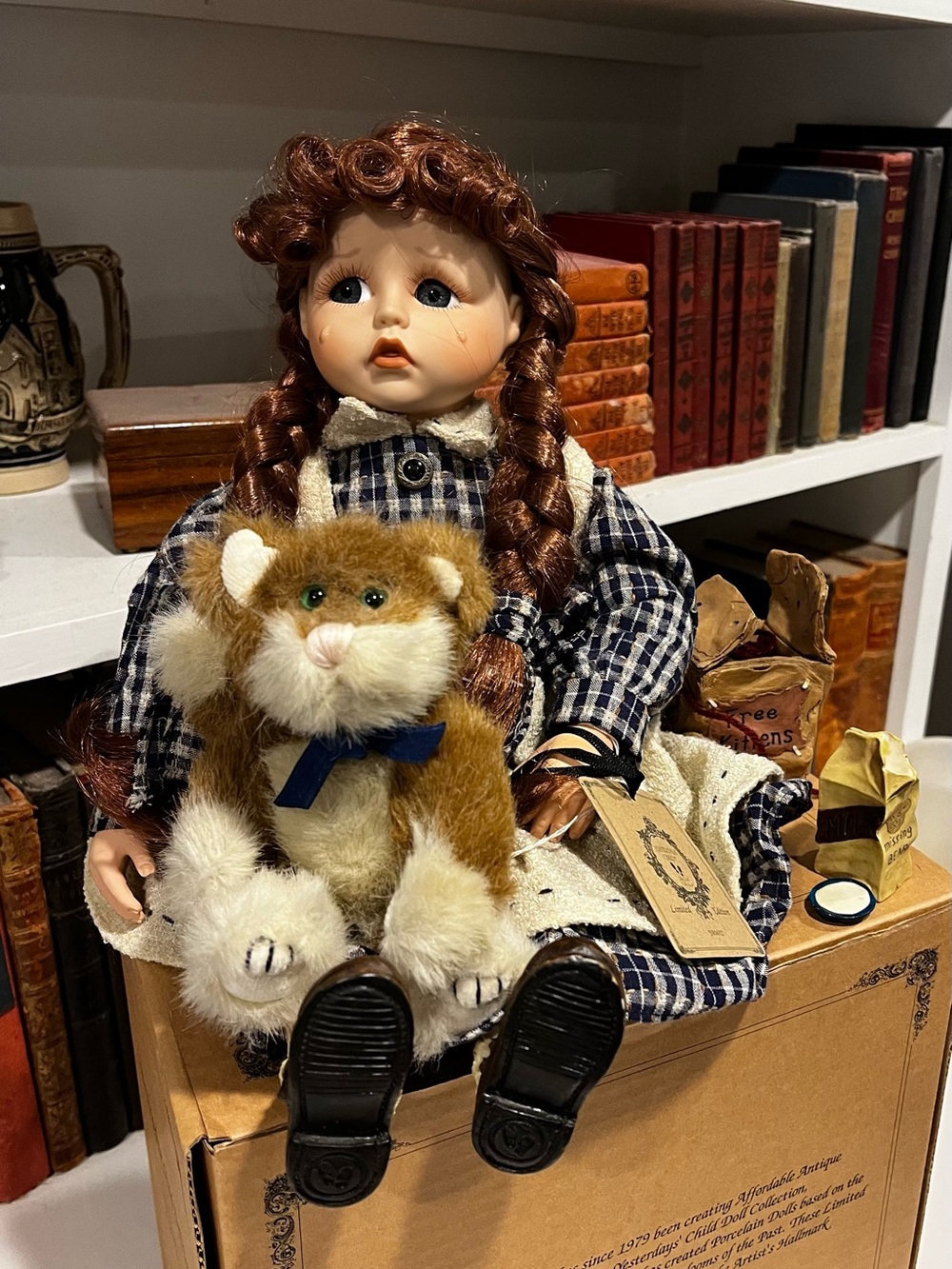 Boyds Bears Yesterday’s Child Porcelain Doll: Jamie The Last One